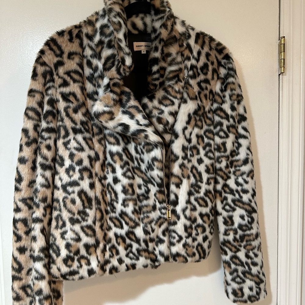 Leopard fur jacket - Picture 3 of 4